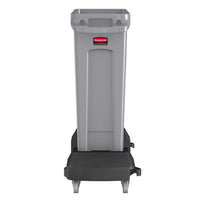Rubbermaid Slim-Jim Trolley for 3540 & 3541 Containers, Black