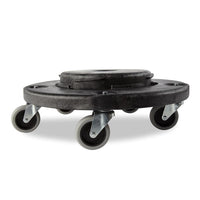 Rubbermaid Brute Trash Can Dolly, Black