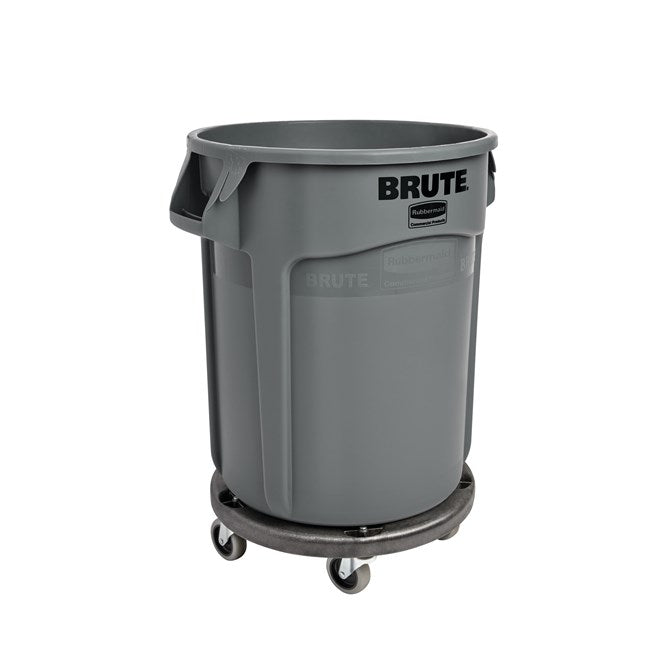 Rubbermaid Brute Trash Can Dolly, Black
