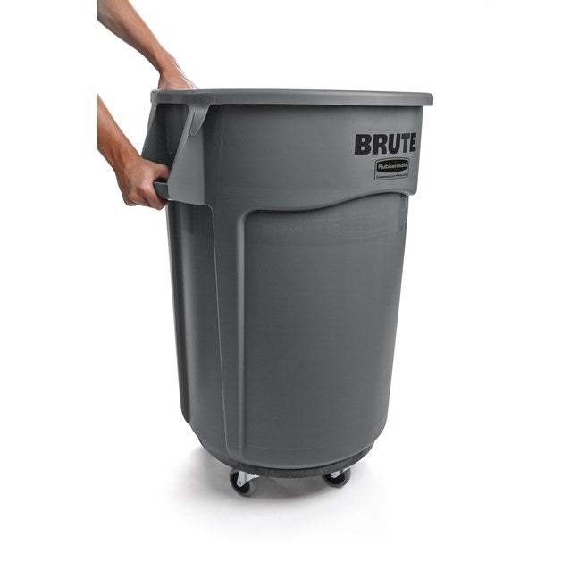 Rubbermaid Brute Trash Can Dolly, Black