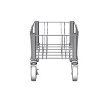 Rubbermaid Slim Jim Dolly, Stainless Steel
