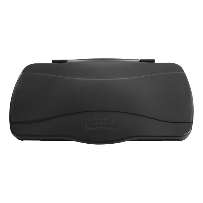 Rubbermaid Slim Jim Hinge Lid, Black