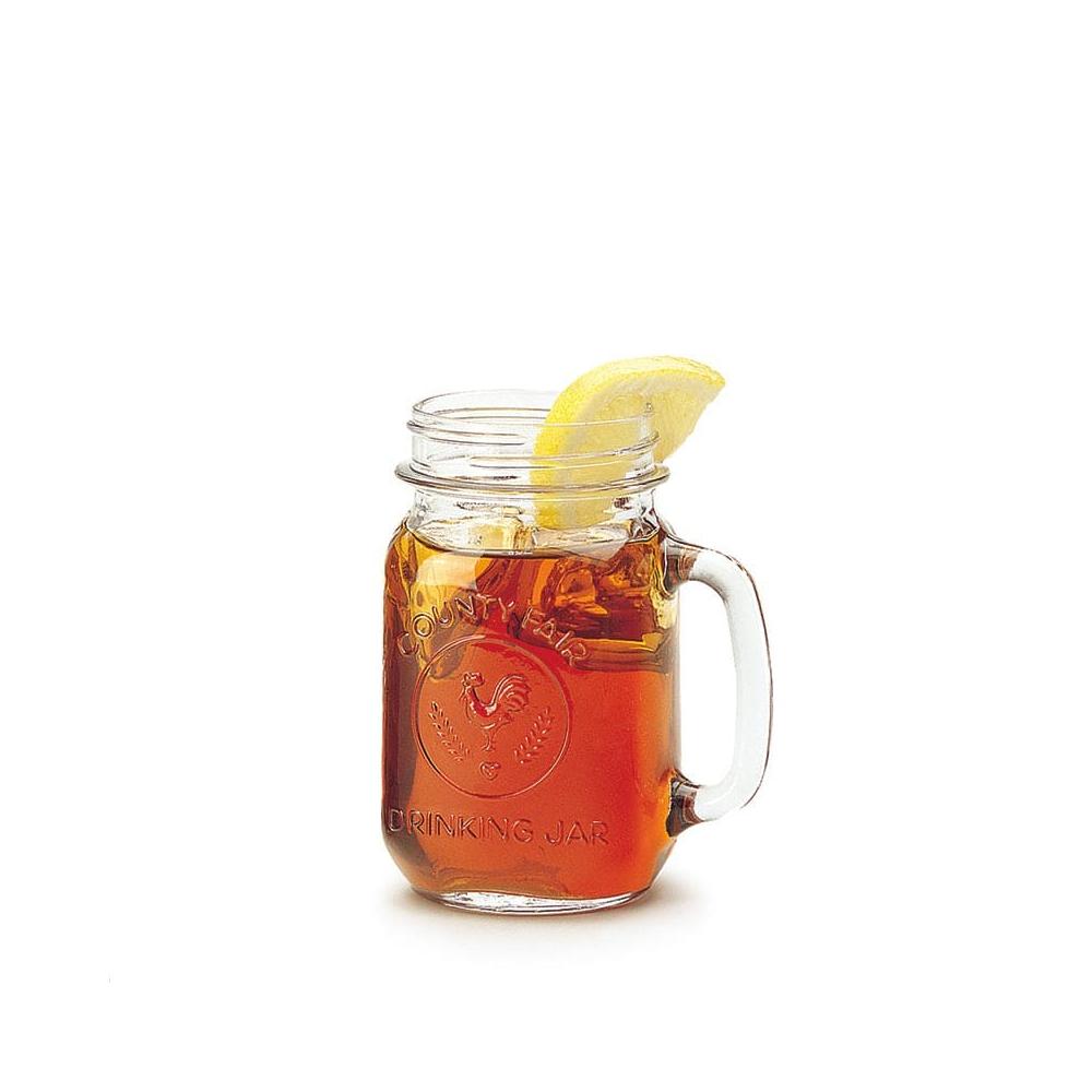 Libbey County Fair 16.5 Oz Drinking Jar 12 /Case
