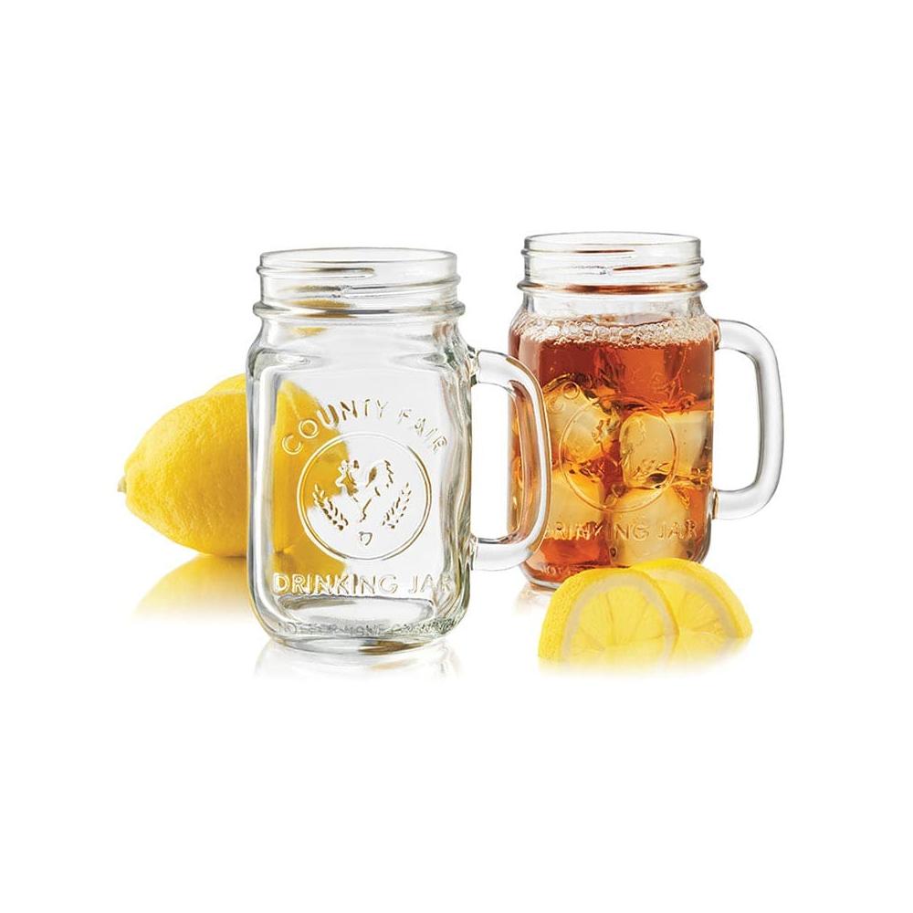 Libbey County Fair 16.5 Oz Drinking Jar 12 /Case