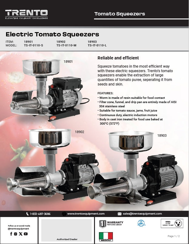 Spec Sheet