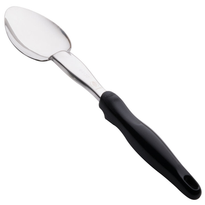 Vollrath 14" Solid Serving Spoon, Heavy Duty, Black Handle