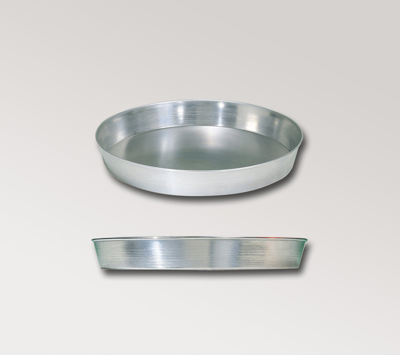 American Metalcraft 8" Nesting Aluminum Pizza Pan, 1.5" Deep