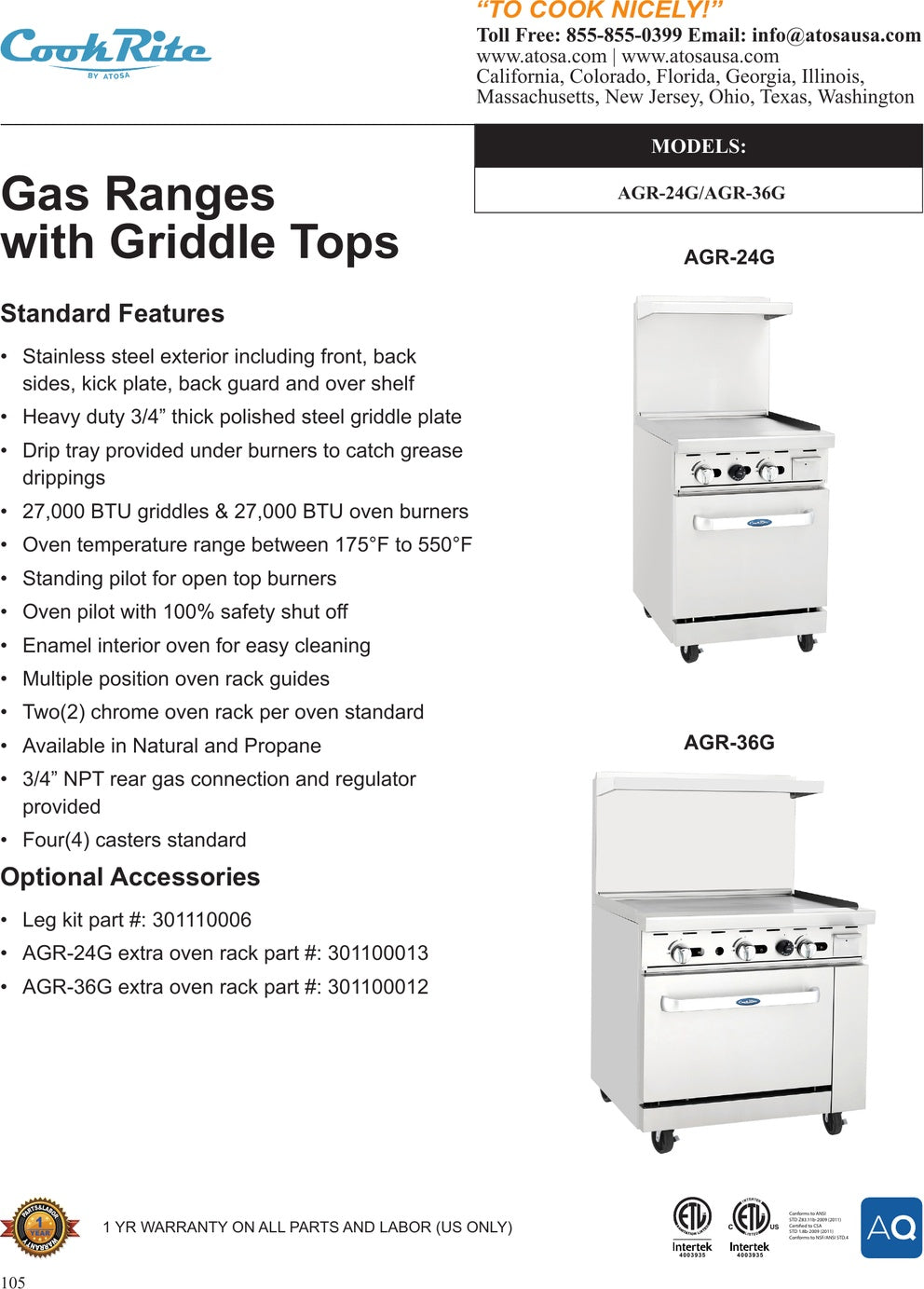 Spec Sheet