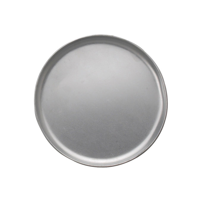 Winco 8" Round Coupe Pizza Pan