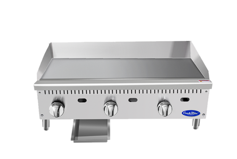 Atosa 36" Electric Manual Griddle 30,000 BTU, Propane