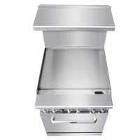 Atosa Cookrite 24" Gas Griddle Range and Oven - 74,000 BTU, Propane