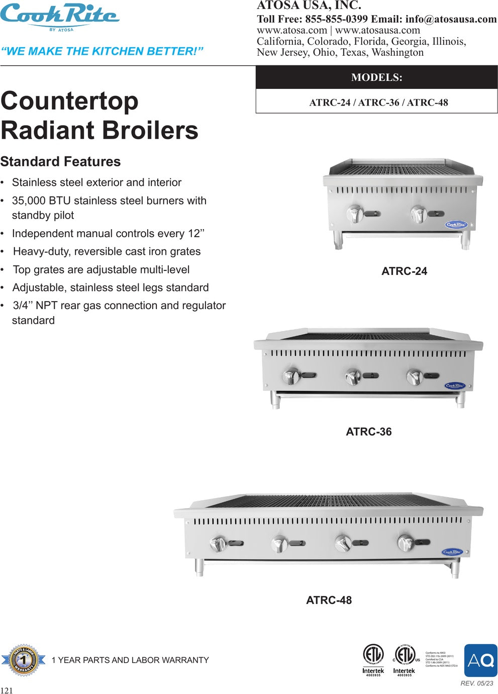 Spec Sheet
