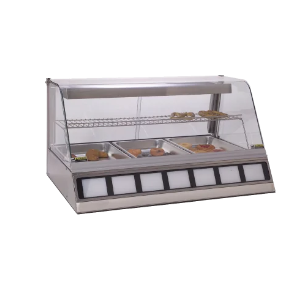 Antunes Countertop Curved Heated Deli Display Case