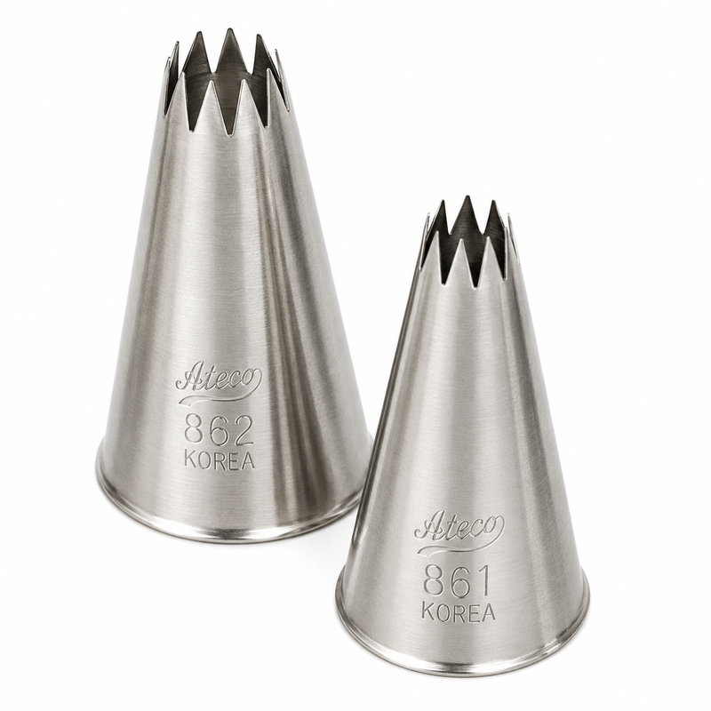 Ateco 1/4" French Tip, Stainless Steel