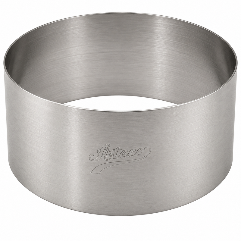 Ateco 4" Round Pastry Ring, 1.75" High
