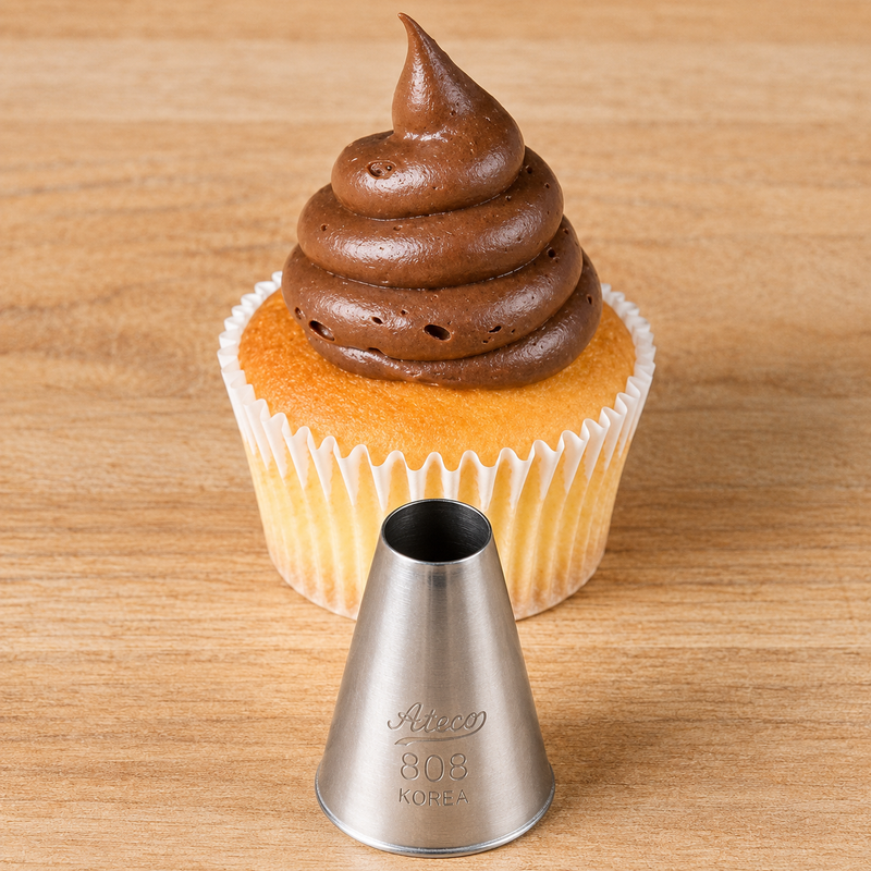 Ateco 5/8 Plain Tip, Stainless Steel