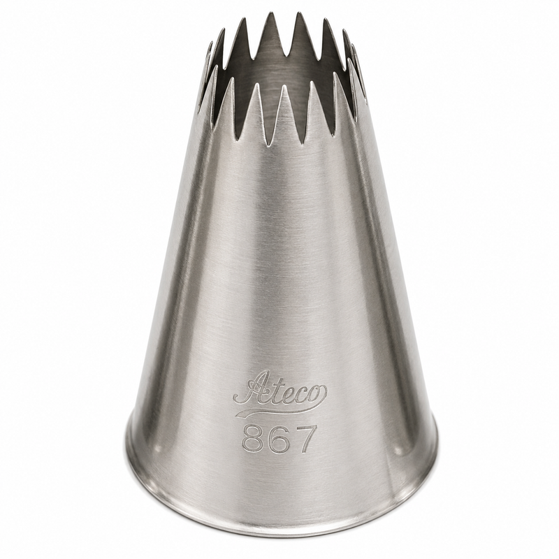 Ateco 9/16" French Tip, Stainless Steel