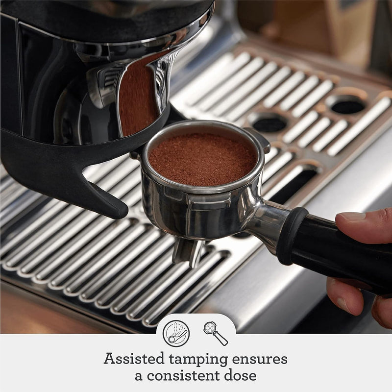 Breville Barista Express Impress Espresso Machine, Brushed Stainless