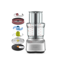 Breville Paradice 9 Cup Food Processor, Stainless Steel
