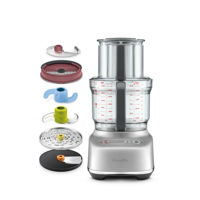 Breville Paradice 9 Cup Food Processor, Stainless Steel