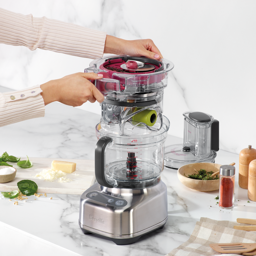 Breville Paradice 9 Cup Food Processor, Stainless Steel