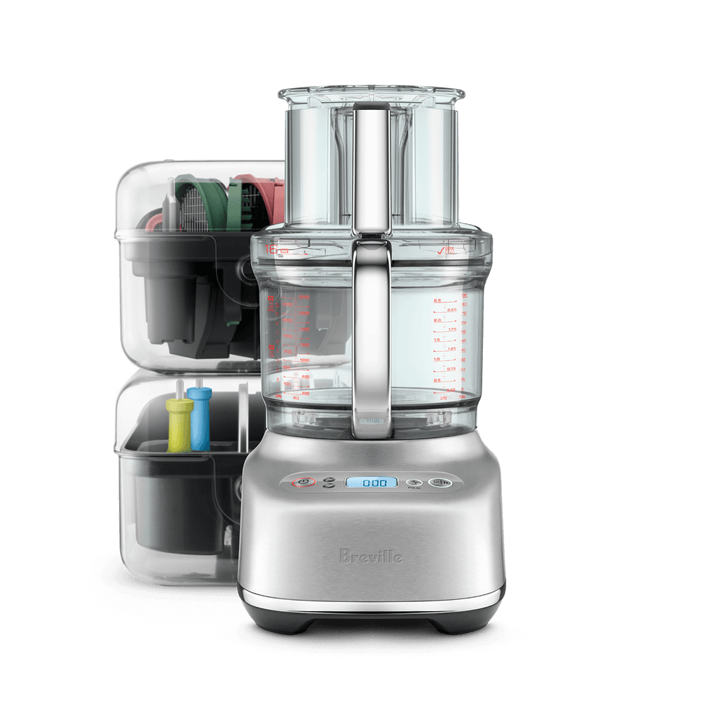 Breville Paradice 16 Cup Food Processor, Stainless Steel