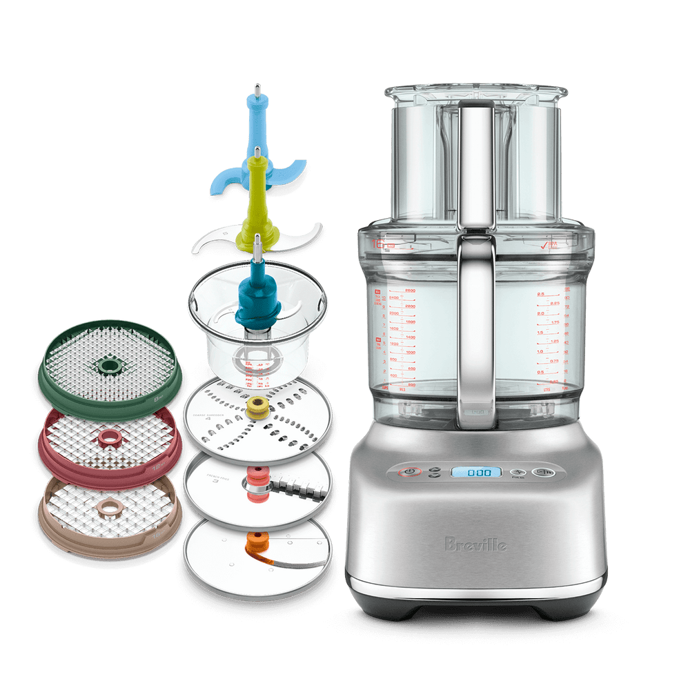 Breville Paradice 16 Cup Food Processor, Stainless Steel