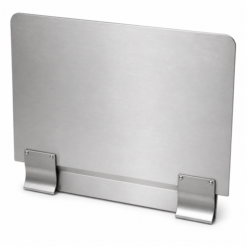 BK Resource 20.5" x 18" Universal Fryer Splash Guard