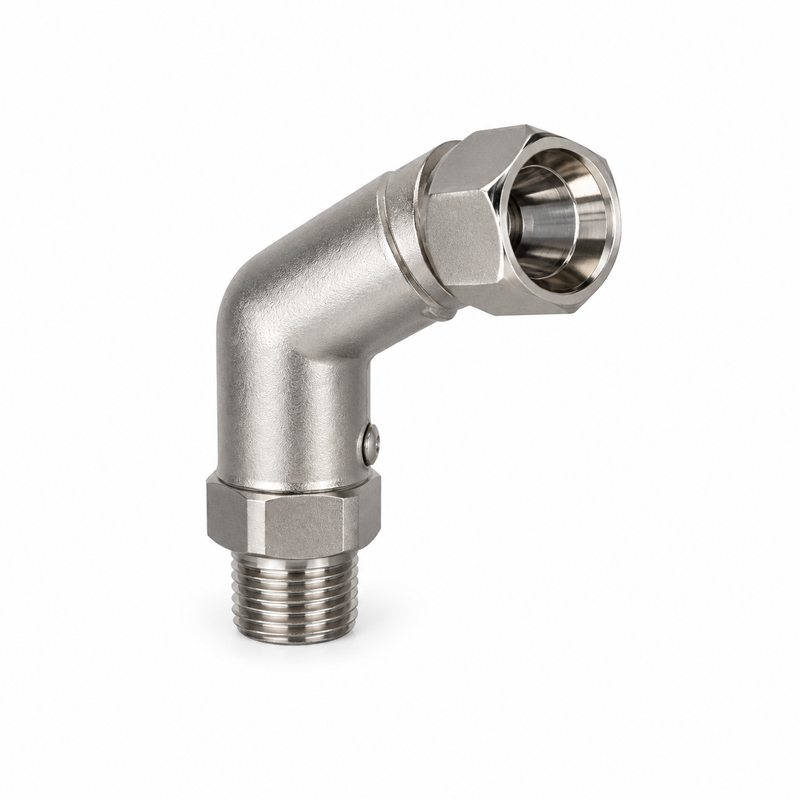BK Resources Swivel Head Pro Gas Hose Connector 3/4" Stainless Steel*