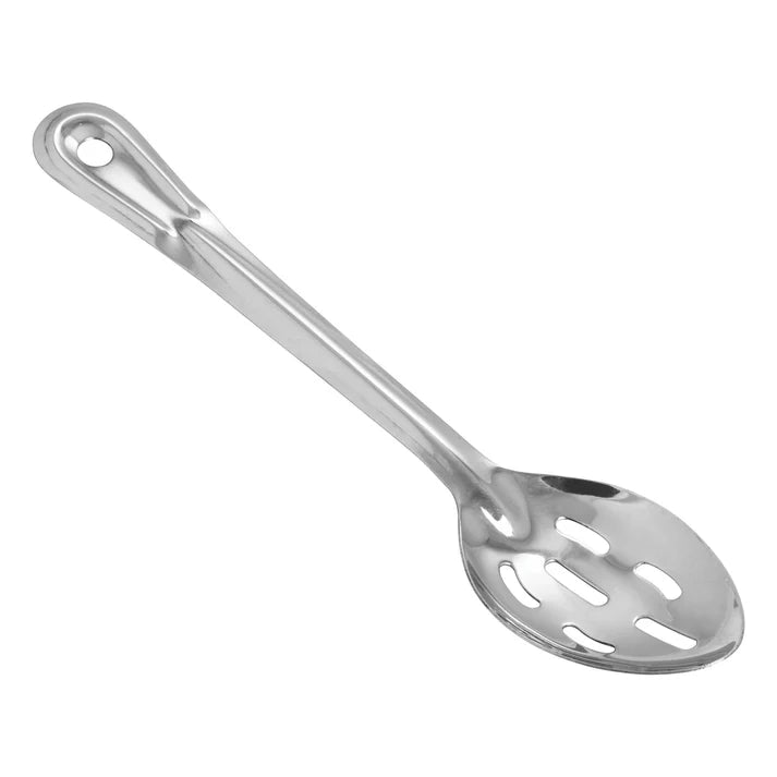Winco 11" Basting Slotted Spoon