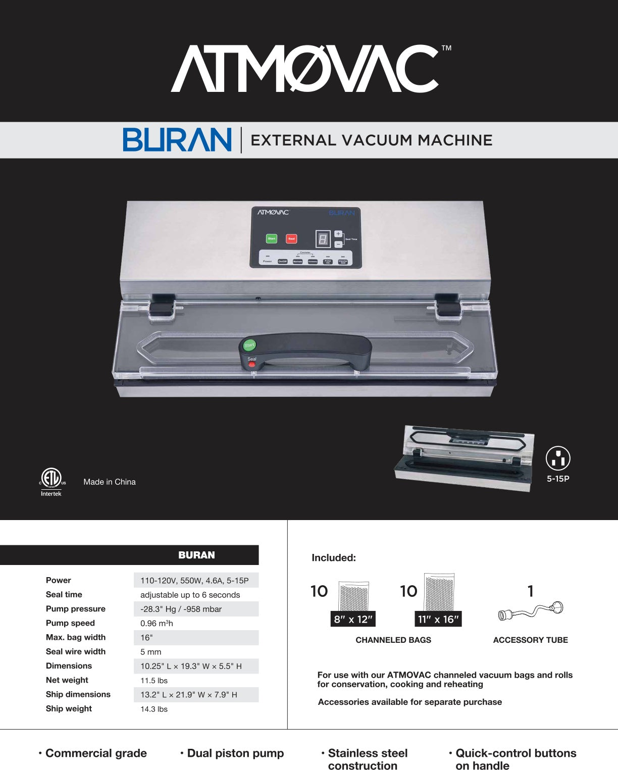 Spec Sheet