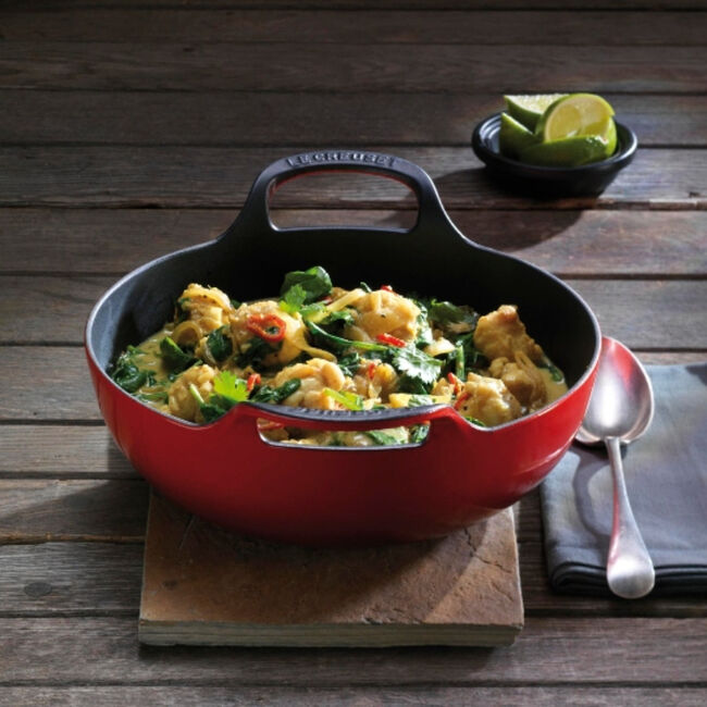 Le Creuset 2.7 Litre Balti Dish, Cerise