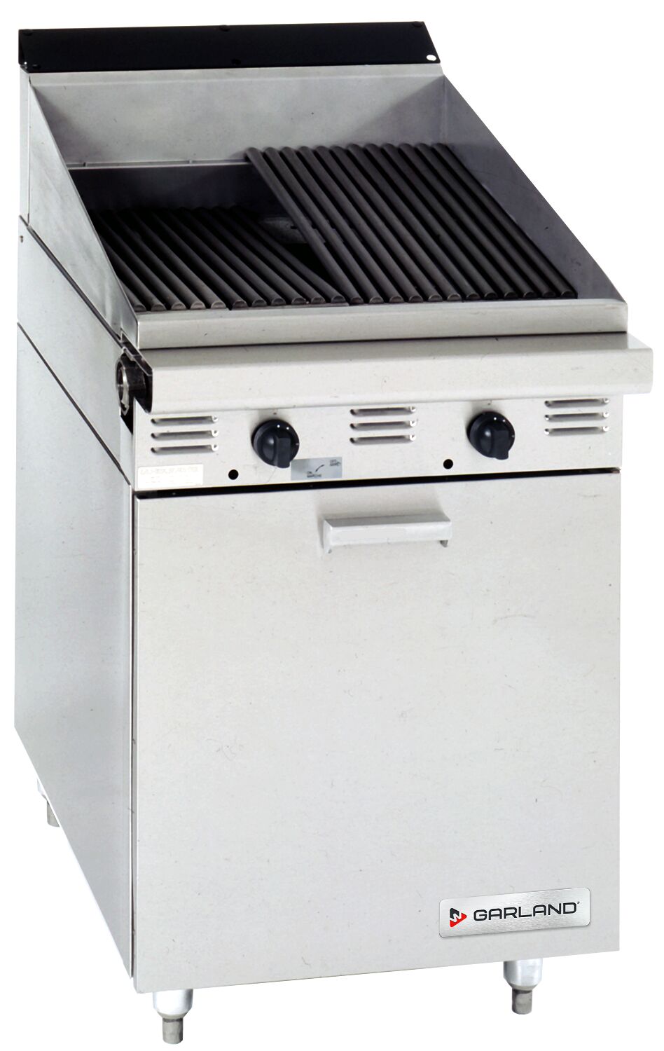 Garland Master Series Heavy Duty 24" Briquette Charbroiler Natural Gas 60,000 BTU