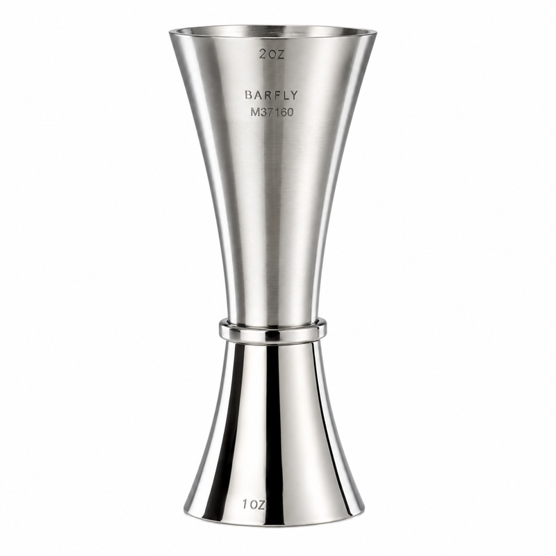 Barfly 1 Oz x 2 Oz Yakuza Jigger, Stainless Steel