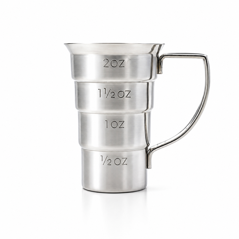 Barfly 2 Oz Stepped Jigger, Stainless Steel