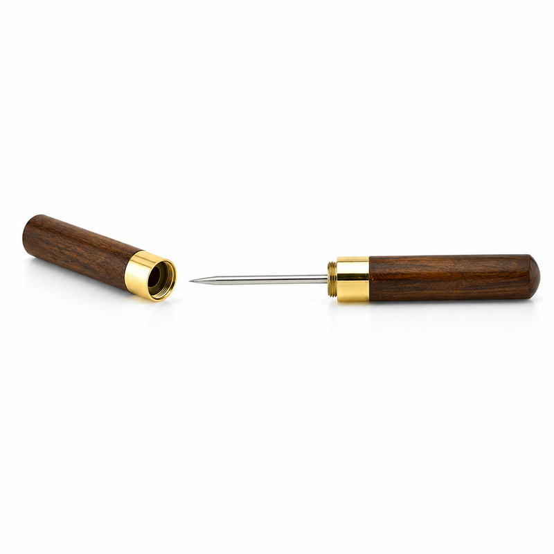 Barfly 6.75" Portable Ice Pick, Wood Handle