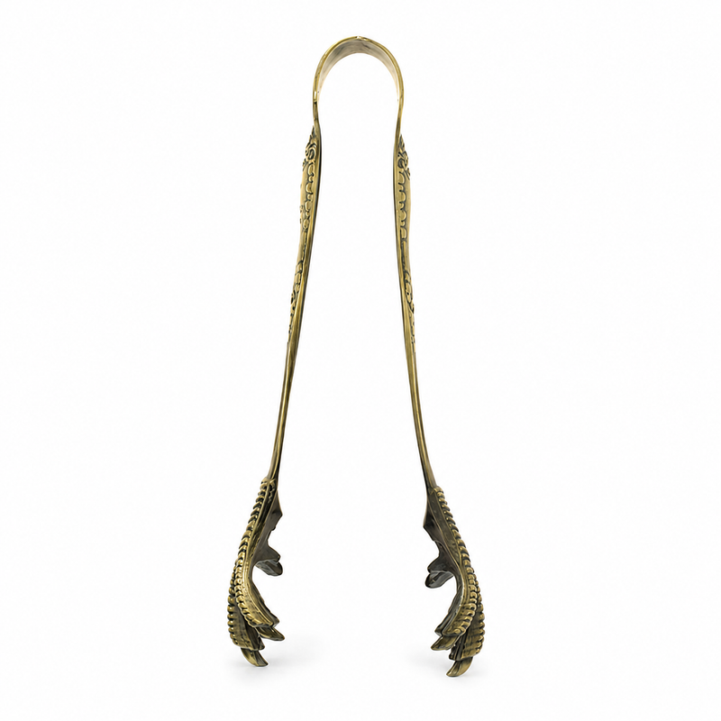 Barfly 8" Ice Tong, Brass