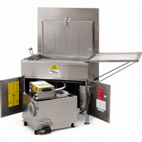 Belshaw Adamatic 215 lb Donut Floor Fryer, Natural Gas 89,000 BTU