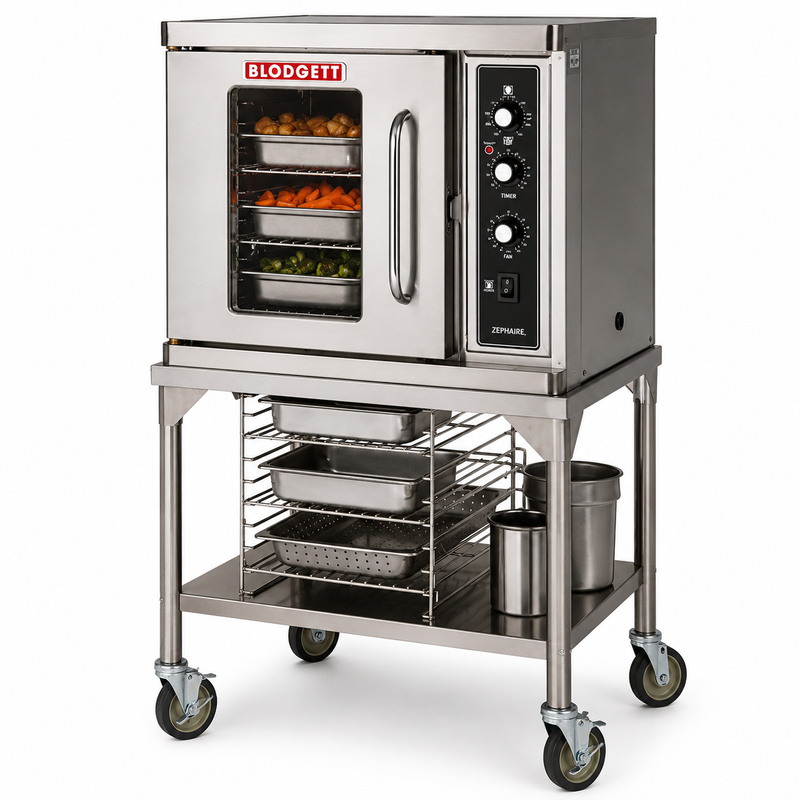 Blodgett CTB SGL Electric Half Size Single Deck Convection Oven, 208V 3 Phase