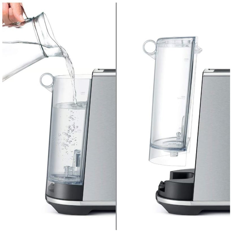 Breville The Bambino Plus Espresso Machine, Brushed Stainless, 120V