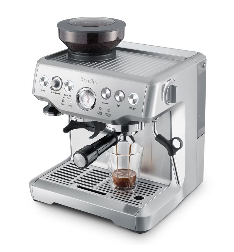 Breville The Barista Express Espresso Machine, Brushed Stainless, 110/120V
