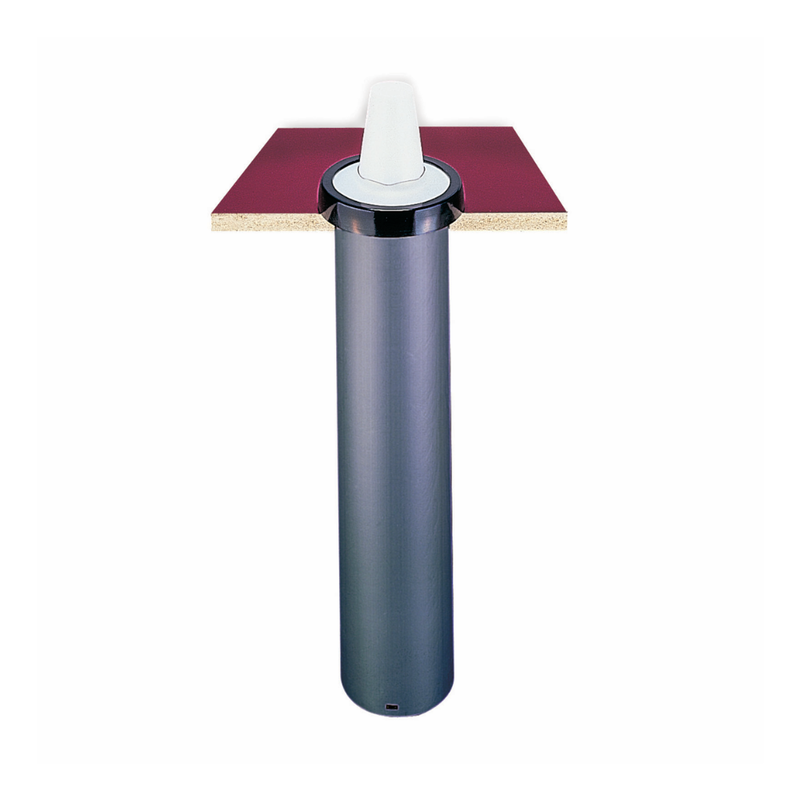 San Jamar EZ-Fit 18" In-Counter Cup Dispenser For 8 - 46 Oz Cups