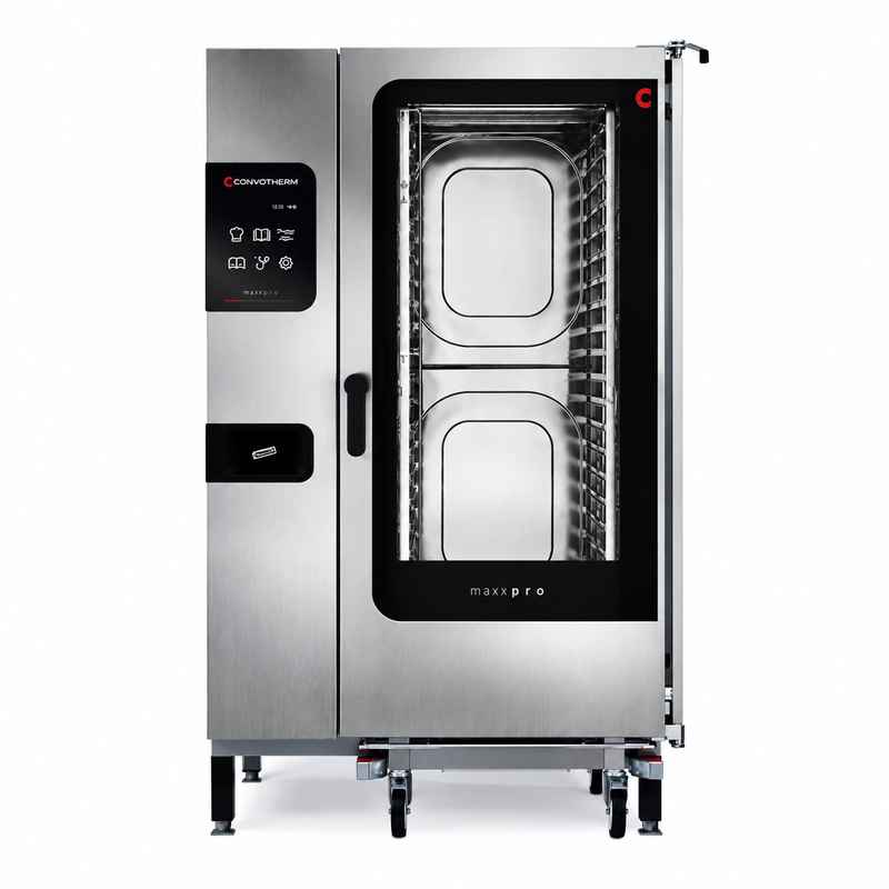 Convotherm Maxx Pro C4ET20.20EB Full Size Roll-In 20 Pan Electric Combi Oven with EasyTouch Controls, 240V