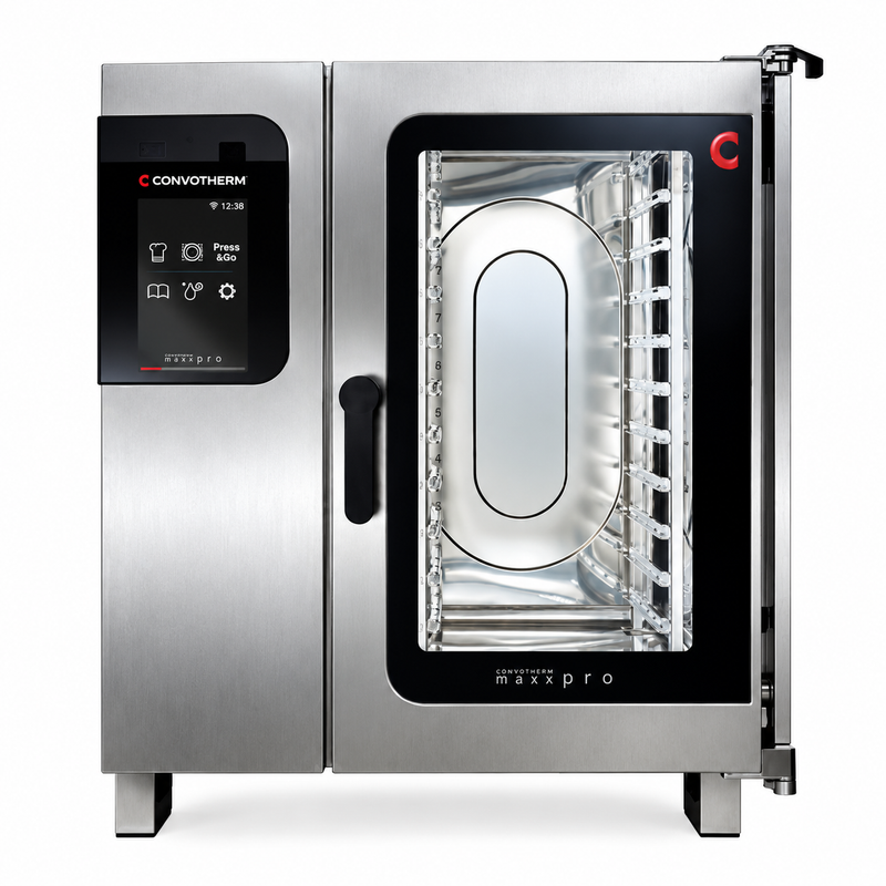 Convotherm Maxx Pro C4ET10.10GS-N Half Size 10 Pan Natural Gas Combi Oven with EasyTouch Controls