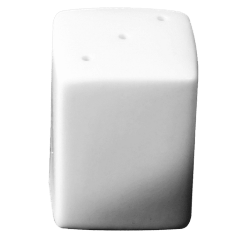 Cameo  1" Pepper Shaker, Rectangular 12 /Case