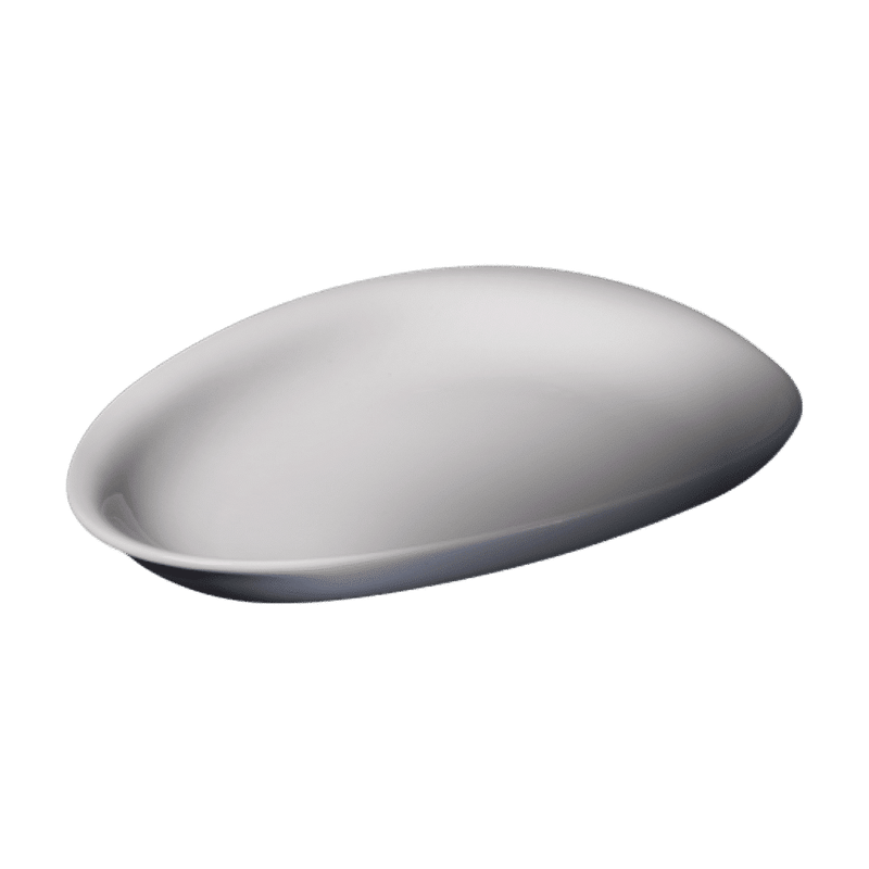 Cameo Pearl 10.5" Plate Triangular, 24 /Case