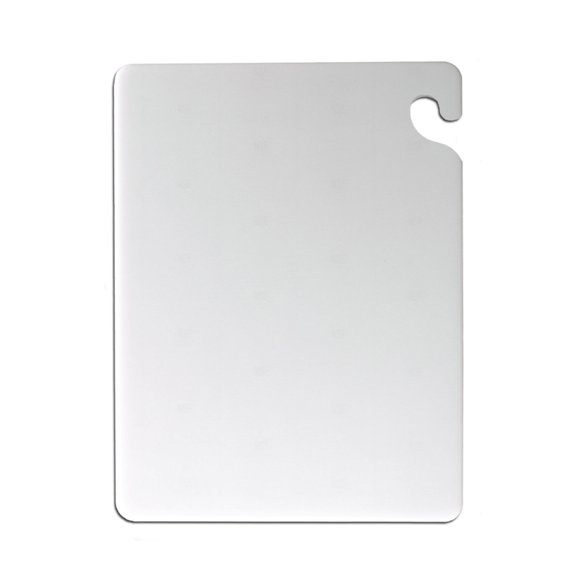San Jamar 12" x 18" Cutting Board 6 Piece Set, Assorted Colours