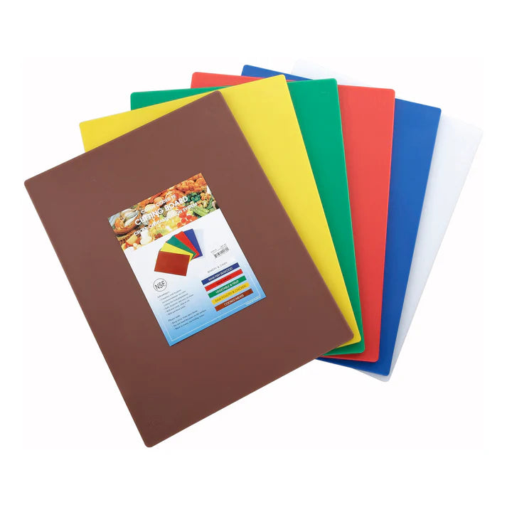 Winco 15" X 20" Cutting Board 6 Piece Set