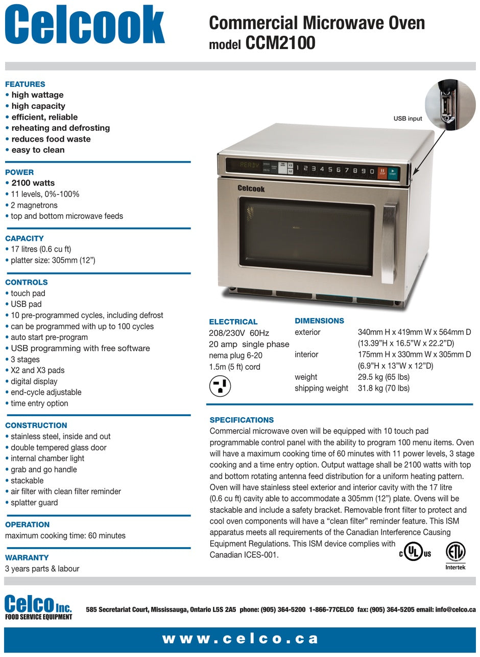 Spec Sheet