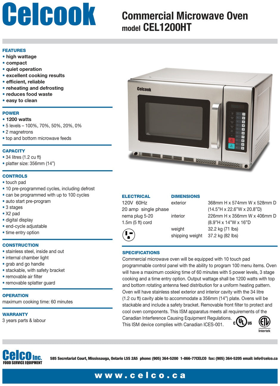 Spec Sheet